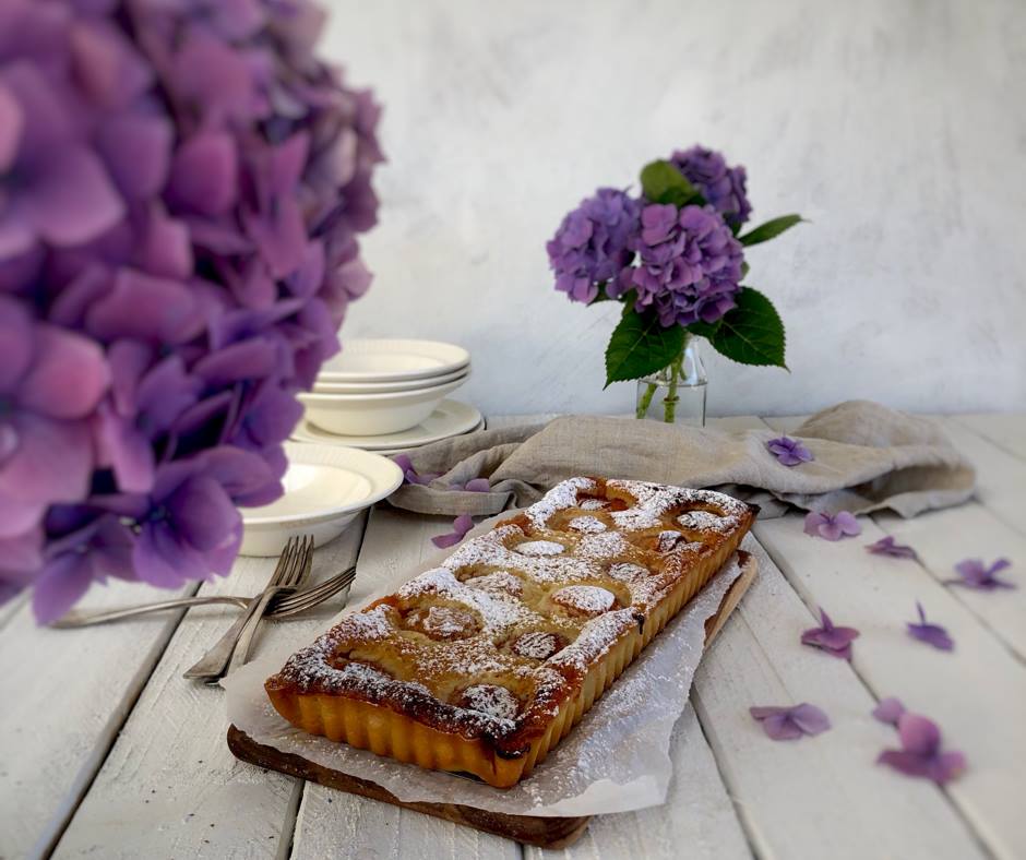 Apricot tart with frangipane recipe