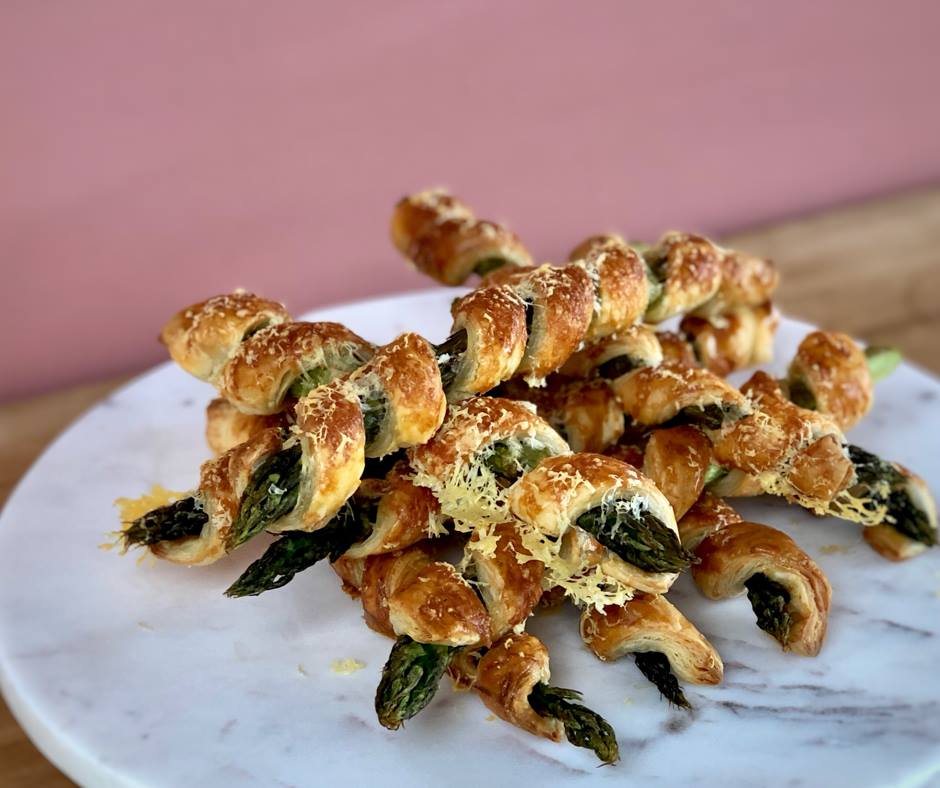 flaky pastry asparagus rolls recipe