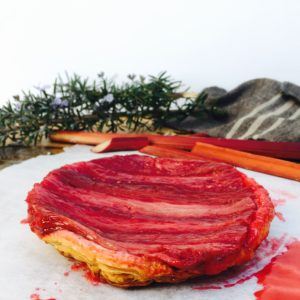 Rhubarb tart recipe