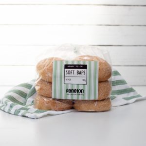 “Ready To Eat” <br> Plain Baps<br> (pack of 6)