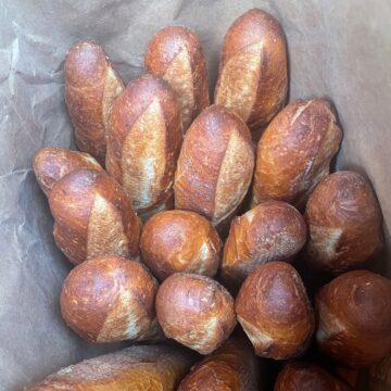 Fresh baguettes